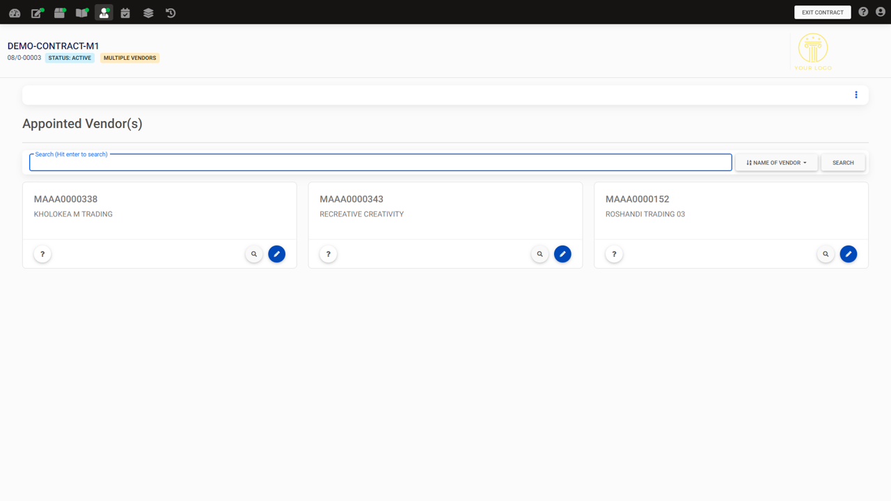 MANAGING CONTRACT SUPPLIERS
